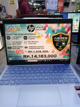 Kredit Laptop HP Pavilion dg home credit sudah pasti dapat promo guys