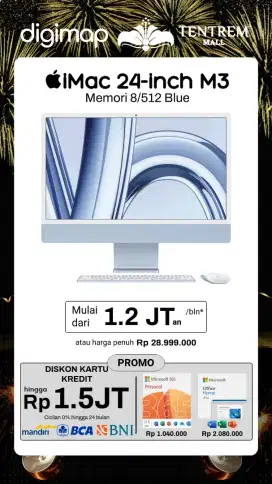 IMac M3 24-inch 8/512GB