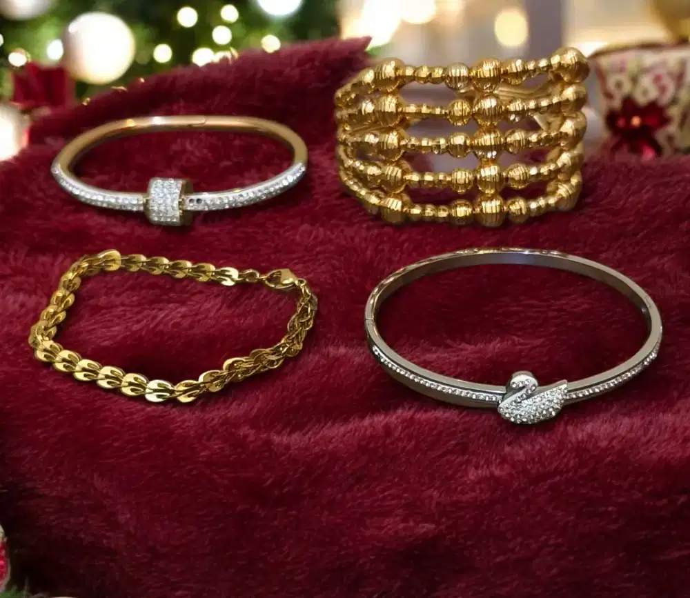 Minus- 4pc gelang bahan titan