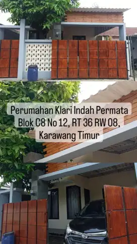 Disewakan Rumah Lt 72 Lb 60, full renov