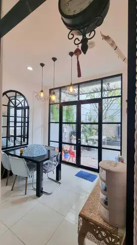 Rumah Furnished sudah renovasi  di Cluster Palm Spring JGC