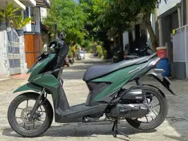 beat deluxe tahun 2023 like new km 18rb/tt boleh gan cash lebih bagus