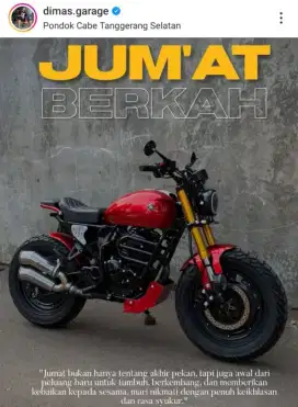 Jual motor customs basic scorpio