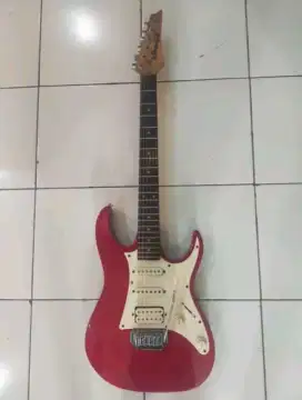 Gitar merk Ibanez gio grx40 red asli original mic