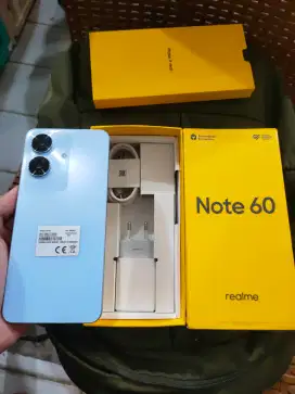 Realme Note 60 ram 6/128GB Mulus 99% Lengkap