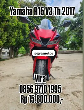 Yamaha R15 V3 Th 2017 cash or kredit harga bersahabat