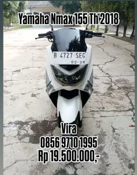 Yamaha Nmax 155 Th 2018 cash or kredit harga bersahabat