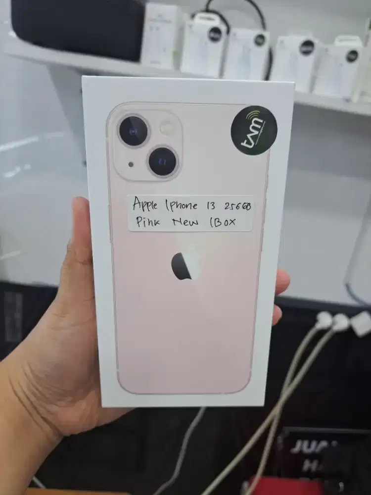 Apple IPhone 13 256GB Pink New Segel Box Garansi IBOX
