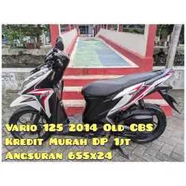 Vario 125cc 2014 Putih CBS Mesin Ciamik