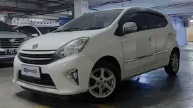 KM RENDAH TDP 5,JT Toyota Agya 1.0 G Bensin-MT Putih 2016