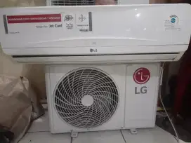 AC LG 1/2 PK Fullset Indoor+Outdoor R32 Gratis Pasang+Freon