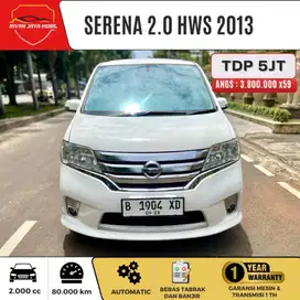 TDP 5 JT Serena 2.0 HWS AT 2013 Putih PROMO CASH DAN KREDIT