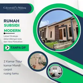 rumah murah cluster Boston dp 0% angsuran 1 juta flat