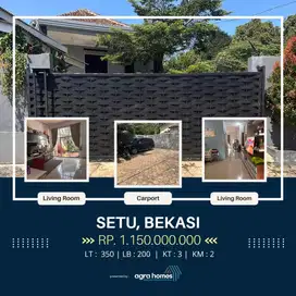 JUAL CEPAT RUMAH RASA VILLA, SUPER LUAS & MEWAH, 5 MENIT PINTU TOL