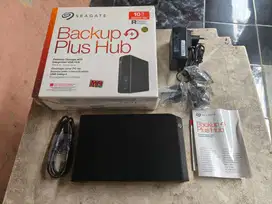 Hardisk HDD External 10TB Seagate Backup Plus Hub Fullset 00