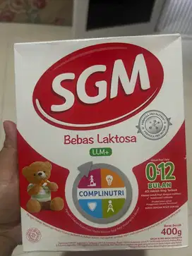 Susu SGM LLM+ bebas laktosa