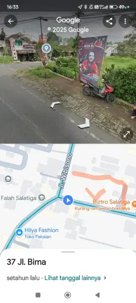 Disewakan tanah Datar lokasi bagus hook dapat 2 jalan