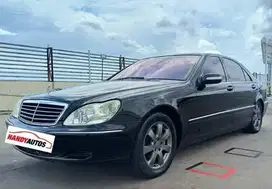 Mercedes-Benz S500 Tahun 2004 Automatic Hitam Metalik