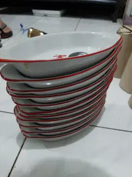 mangkok ayam jago keramik