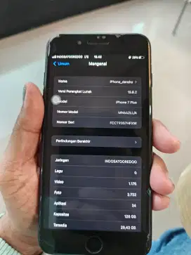 iPhone 7 plus 128gb (lengkap)