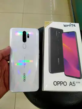 oppo A5 2020 3/64 mulus hp + dus + kabel data tidak ada adaptor