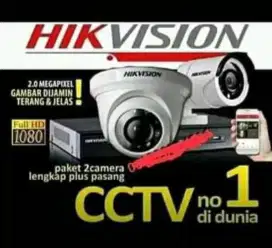 Kamera cctv paket lengkap siap pasang