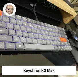 Keychron K3 Max QMK/VIA Wireless Low Profile Mechanical Keyboard