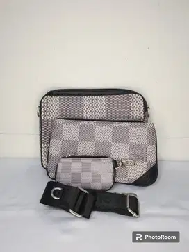 Tas Selempang 3 in 1 Damier