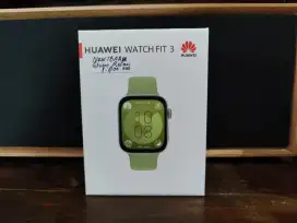 Huawei Watch Fit 3 Green Baru