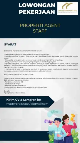 MARKETING EXECUTIVE PROPERTI