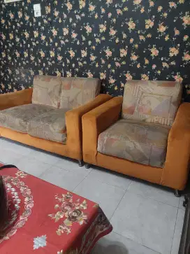 Kursi Sofa bekas [3 set]