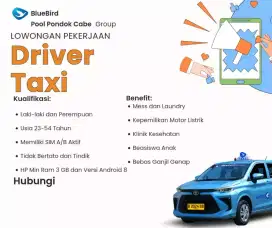 Lowongan kerja  driver taxi