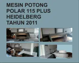 JUAL MESIN CETAK DAN MESIN POTONG