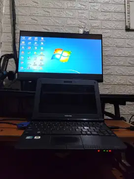 NetbookToshiba NB250 (Intel N455|Intel GMA|RAM 1GB)