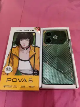 Jual Tecno Pova 6 - 8GB / 256GB Warna Green Masih Garansi Resmi