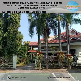 *Rumah Luas dan strategis poros jalan Prov Jombang*