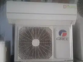 AC Gree 1 PK Fullset Indoor+outdoor Gratis Pasang+Freon