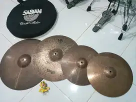 Cymbal set b8 sabian & stagg VB