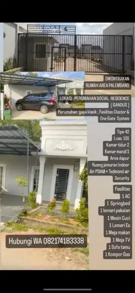 Dikontrakkan rumah