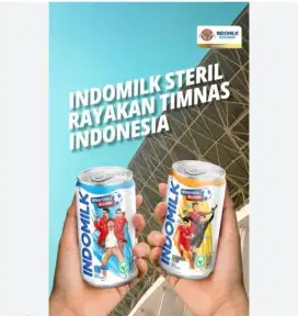 SUSU STERIL INDOMILK KALENG