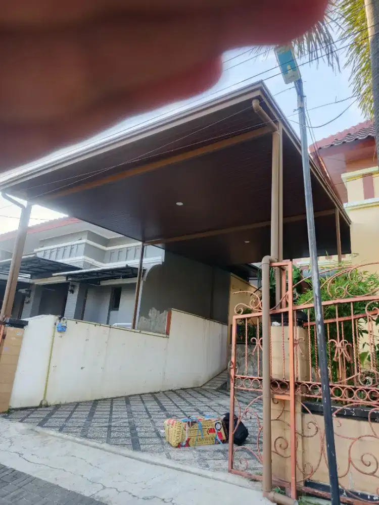 Kanopi alderon RS + pelapon pvc