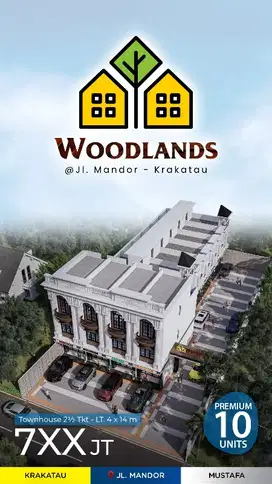 launching komplek woodlands jalan mandor akses krakatau dan bilal