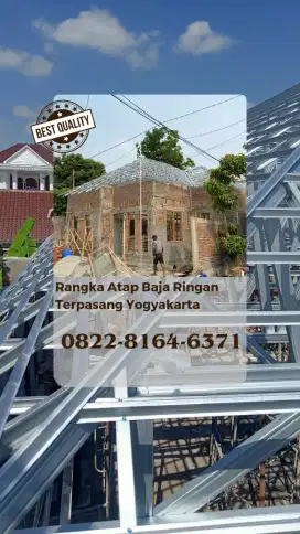 Atap Baja Ringan Terpasang