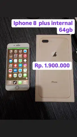 Iphone 8 plus 64gb fullset