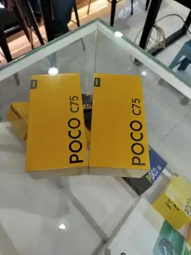 ( Respon cepat wa ) Poco C75 NFC 6/128 Garansi resmi 15bln