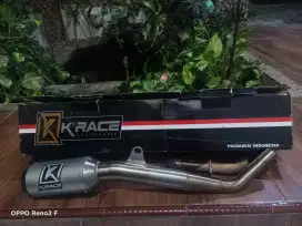 Kenalpot nmax  knalpot Krace original