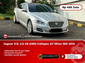 [ MILES 14RB ] Jaguar XJL 3.0 V6 AWD Fullspec AT Silver 2013/2014