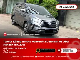 [ LOW KM ] Toyota Kijang Innova Venturer 2.0 Bensin AT Abu 2021/2022