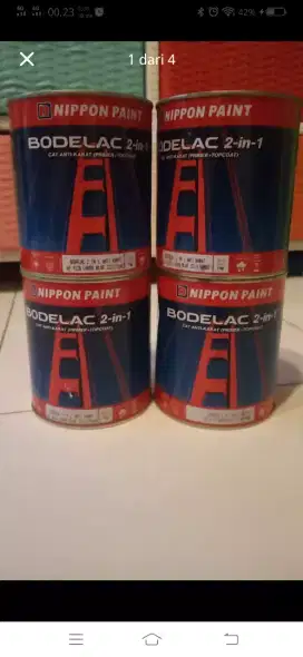 Cat besi nippon paint murah
