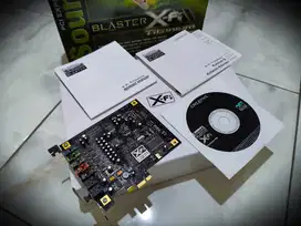 ISTIMEWA Sound Blaster X-Fi TITANIUM 7.1 PCI-e SURROUND HOME Theater